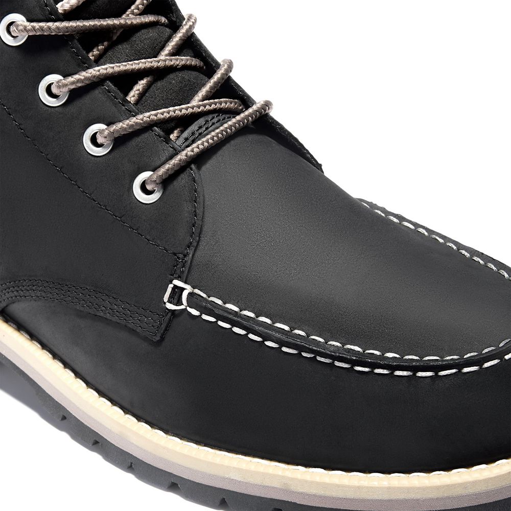 Botas de Nieve Timberland Hombre Redwood Falls Waterproof Moc-Toe Negras - Chile LXK-078245